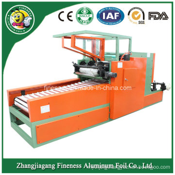 Aluminum Foil Silicon Paper and PE Rewinding and Cutting Machine